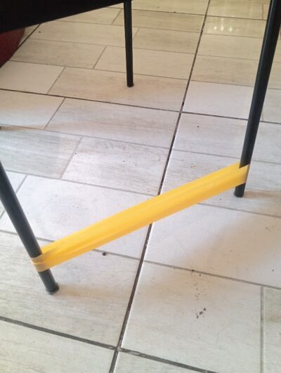 Banda elástica de silla para hiperactividad
